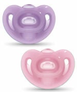 NUK Sensitive Chupeta Silicone 0-6M 2 Unidades