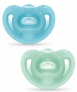 NUK Sensitive Chupeta Silicone 6-18M 2 Unidades